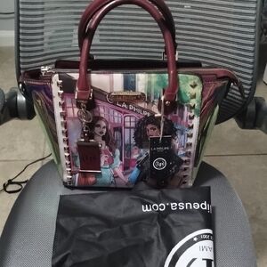 La Philipe Piece Of Art Purse Limited Metallic-Shopping In The Mall Collection